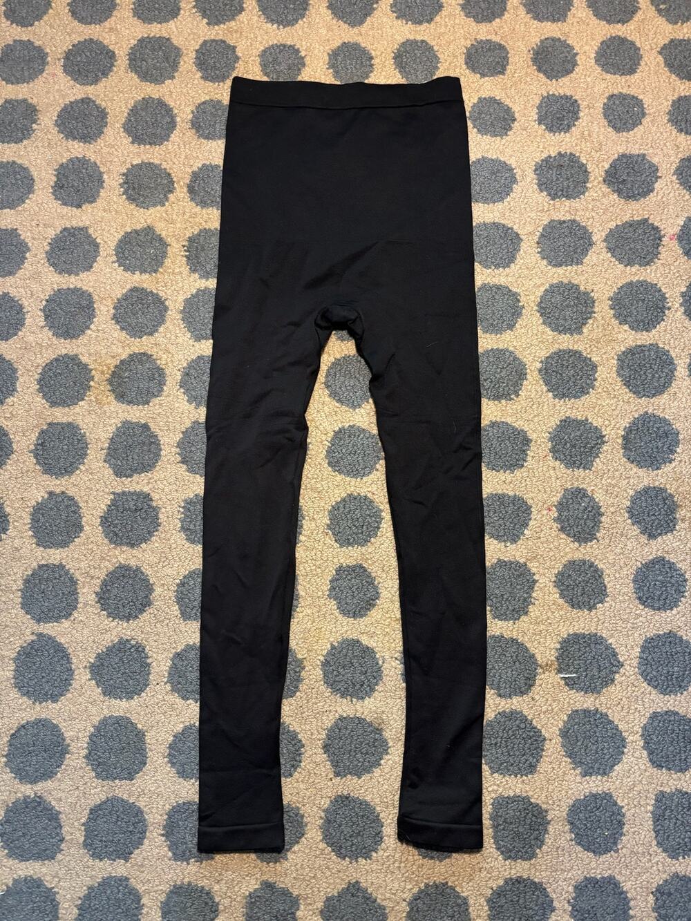 H&M Shapewear Leggings Women Waist to Ankles Size S Black 42075